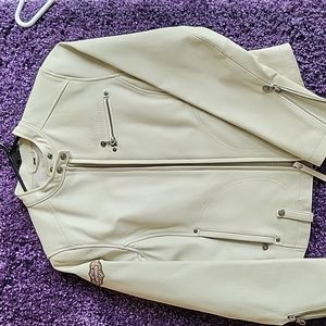 Harley Davidson Rare Vintage Light Leather Jacket